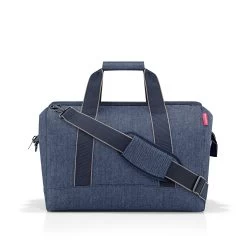 Reisenthel Allrounder L Travelling 30 Liter - Herringbone Dark Blue