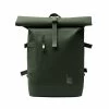 GOT BAG Rucksack Rolltop 15 Zoll L 30 Liter Monochrome Edition - Algae -Reiseaufbewahrung 1050925 231011 ROLLTOP Monochrome Edition algae 01front compressed