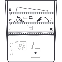 JOST MALMÖ Kurierrucksack - Cognac 21 JOST MALMÖ Kurierrucksack - Cognac -Reiseaufbewahrung 1051392 4506007 Malmoe 40