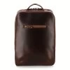 Leder Rucksack Leon - Braun / Dots 2 Leder Rucksack Leon - Braun / Dots -Reiseaufbewahrung 1051508 1120LEO016DOT1