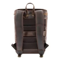 Leder Rucksack Siwa - Braun / Dots -Reiseaufbewahrung 1051523 1120SIW016DOT3