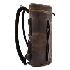 Leder Rucksack Siwa - Braun / Dots -Reiseaufbewahrung 1051523 1120SIW016DOT4