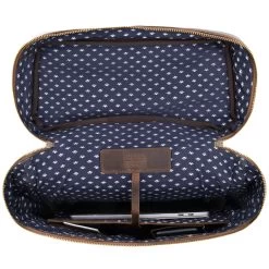 Leder Rucksack Siwa - Braun / Dots -Reiseaufbewahrung 1051523 1120SIW016DOT6