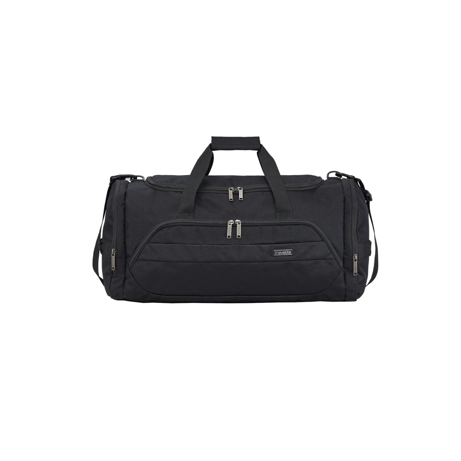 Travelite CHIOS Kofferset Mit 4 Rollen Gr. L/M (inkl. Reisetasche + Beautycase) - Schwarz 4 Travelite CHIOS Kofferset Mit 4 Rollen Gr. L/M (inkl. Reisetasche + Beautycase) - Schwarz – Bild 2