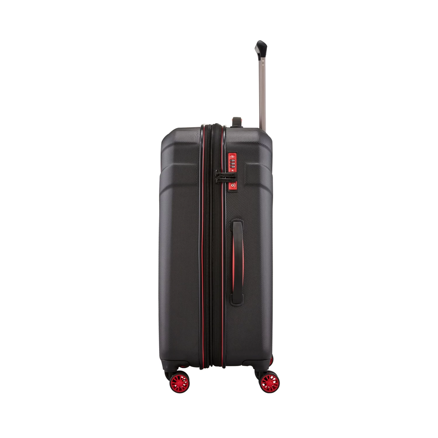 Travelite Trolley Mit 4 Rollen 70cm M EXP Vector 79 Liter - Schwarz/Rot 4 Travelite Trolley Mit 4 Rollen 70cm M EXP Vector 79 Liter - Schwarz/Rot – Bild 2