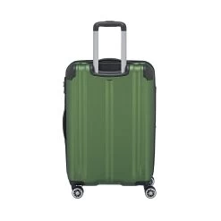 Travelite City Trolley Mit 4 Rollen M 68cm EXP 78 Liter - Grün