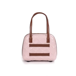 Leather&More - Hartschalen-Koffer Beautycase (bis 28cm) - Rose